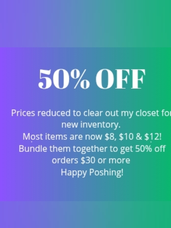Tops - 50% Off!!
